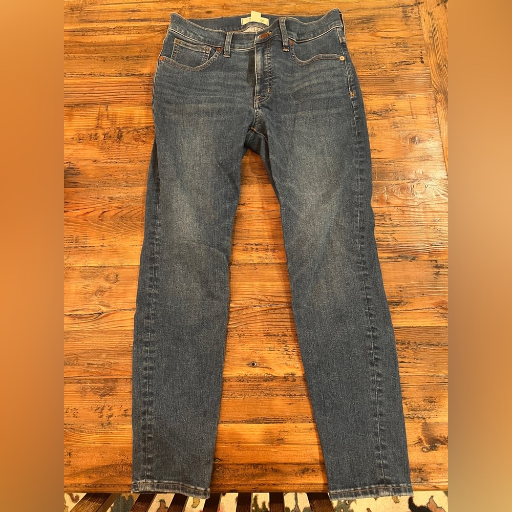 Madewell 9 Inch Mid-Rise Skinny Petite